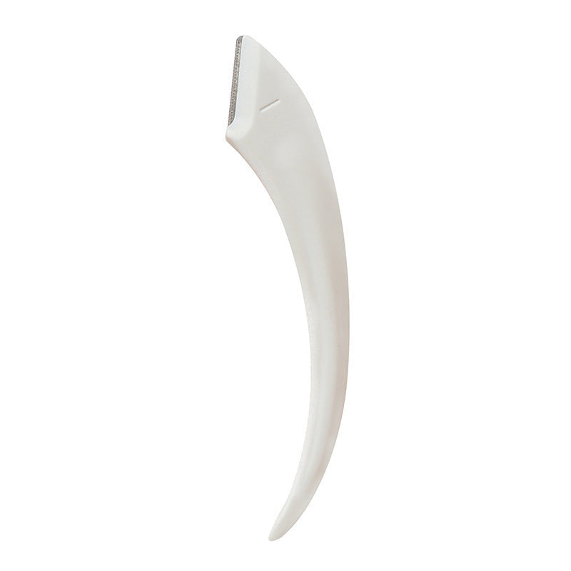 Eyebrow Trimming Knife With Comb Curved Moon Small Beauty Supplies Gadgets Eyebrow Trimming Knife With Comb Curved Moon Small Beauty Supplies Gadgets
